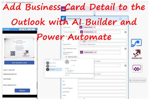 power apps business card reader.